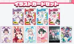 イラストカードセット ポストカードセット バニーver. ばっどがーる