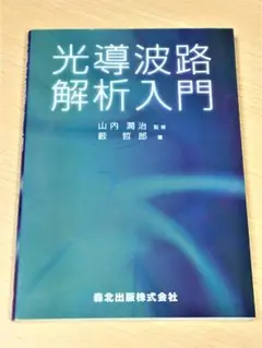 【希少】【森北出版】光導波路解析入門