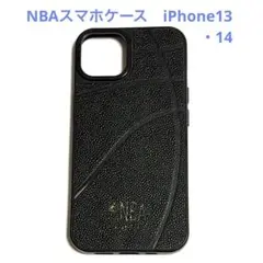 アイフォーン13・14スマホケース　バスケットボール