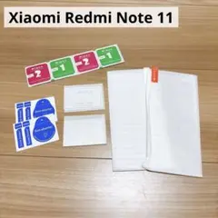 Xiaomi Redmi Note 11 フィルム 2枚 指紋防止 飛散防止