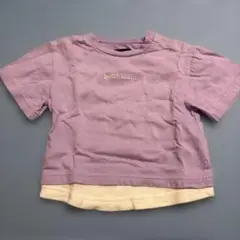 petit main ラベンダー Tシャツ 80