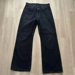 ▲専用▲ Acne Studios ブラックブーツカット フレアデニム 2025年最新】Acne Studios デニムカラー：ブラック ブーツカット
