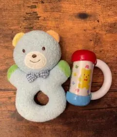 MIKI HOUSE クマ型ラトルセット