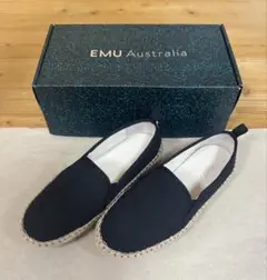 値下げ●EMU Australia⭐︎エミュ スリッポン⭐︎黒　24