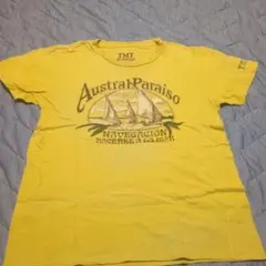 TMT bigholidayイエロー Tシャツ サイズS