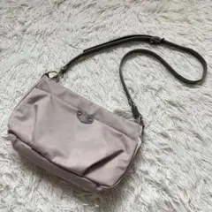 未使用級　ラシット 2way ショルダーバッグ　ナイロン　総柄　モノグラム