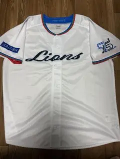 埼玉西武ライオンズ 東京ドーム 配布 ライオンズ75周年ユニフォーム L