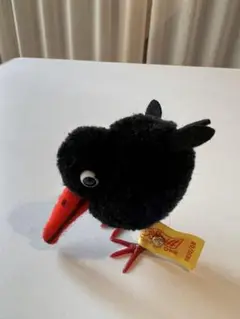 シュタイフ ポンポン カラス ①