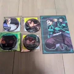 鬼滅の刃 無限城編 ものがたる背中　眼差し 缶バッジ炭治郎　村田　耀哉輝利哉