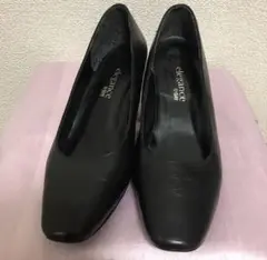 卑弥呼 パンプス ブラック 黒 24㎝
