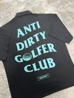 “NOPOINT” ANTI DIRTY GOLFER CLUB ポロシャツ