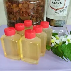 ♾️どくだみチンキ　50ml×6本　農薬不使用　（雑貨）乾燥アップルミント付き