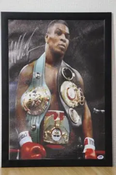 マイク・タイソン　Mike Tyson　ポスター　額付き