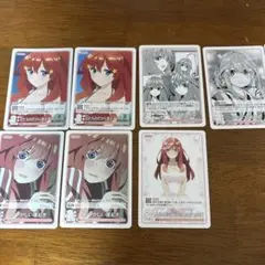 五等分の花嫁 カードゲーム 中野五月 まとめ売り