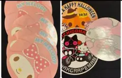 サンリオ　マイメロディ　ハローキティ　ビッグステッカー　4種類　8枚