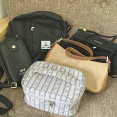 【H】お買い得✨レディース　ミニバッグ　5点　まとめ売り　ブランド品含む