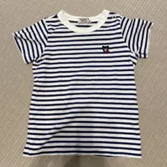DOUBLE.B ストライプ Tシャツ