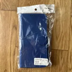 Pixel 7A 手帳型ケース 青