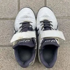 asics トレーニングシューズ ホワイト/ネイビー