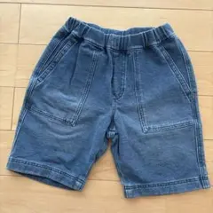 デニムブルー ハーフパンツ ユニクロ