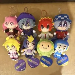 怪盗ジョーカー ピコぬい ぬいぐるみ マスコット　全8種セット