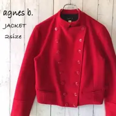 agnès b. アニエスベー ナポレオンジャケット カシミヤ混