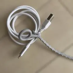 USB A - Lightning ケーブル ホワイト