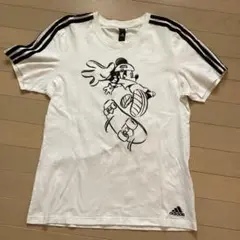 adidas ・アディダス・半袖Tシャツ・ミッキーマウス コラボ・スケボー・L