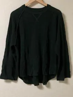 ピーアンドエム　 ワッフル編み ニット
