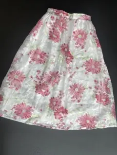 schritt 春夏　ロングスカート　花柄　上品　可愛い