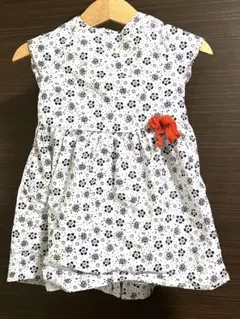 プチバトー ワンピース 18m/81cm Petit Bateau