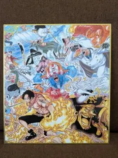 ワンピース アート色紙　未使用