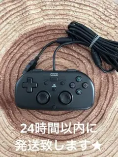PS4 HORI ワイヤードコントローラー　ブラック　ホリパッドミニ　動作確認済