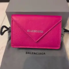 【未使用】BALENCIAGA/バレンシアガ ペーパー ミニウォレット
