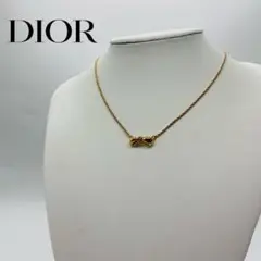 【即日発送】Dior ディオール ネックレス リボン ゴールド 高級