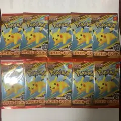 ポケモンカード 10パックセット マクドナルド ハッピーセット2025
