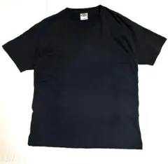 90sビンテージ ブランク　Tシャツ　シングル　墨黒 ブラック スミクロ　黒