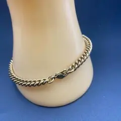 【美品】クリスチャンディオール チェーン ゴールド ブレスレット