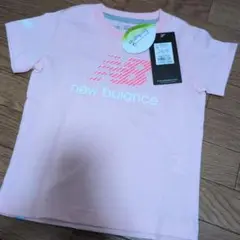 new balance ピンク Tシャツ 100　キッズTシャツ女の子