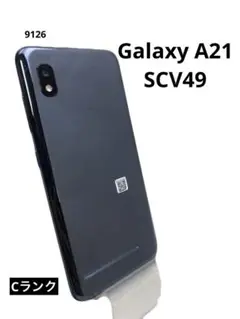⑥Galaxy A21 SCV49 ブラック SIMフリー