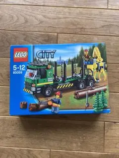 LEGO レゴシティ 60059 ログトラック 未開封