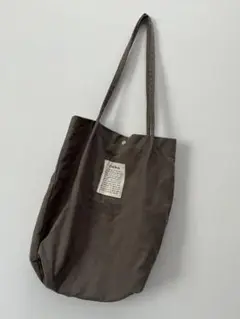 トートバック　グレー