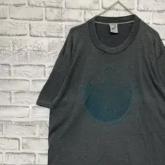 USA製90sヴィンテージTシャツ！シングルステッチ　グレー半袖古着　2XL 6
