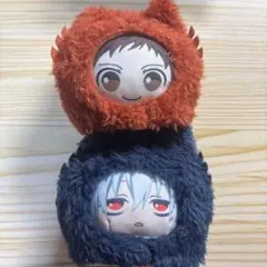 SERVAMP サーヴァンプ　クロ　城田真昼　あにずきん　ぬいぐるみ　2点セット