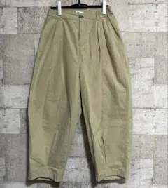 【古着】BUTTBILL ワイドパンツ　ワッフルパンツ XLサイズ
