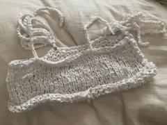 tope tube top チューブトップ白