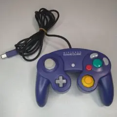 ゲームキューブコントローラー パープル GCコン 後期型