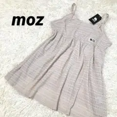 moz モズ レースキャミソール　チュニック　アイボリー　トップス