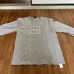 Huf グレー 長袖Tシャツ Lサイズ　※値下げコメント下さい