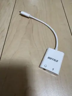 美品 BUFFALO アダプター タイプC ホワイト
